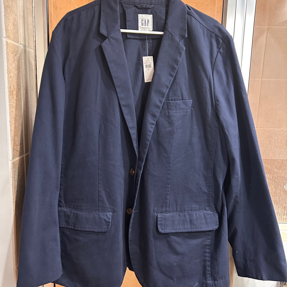 GAP Blue Lightweight Shirt Jacket